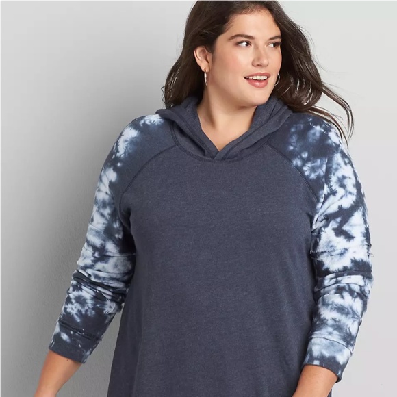 Livi Active Tops - 🎉HP 8/1🎉🎉Livi French Terry Hoodie Tye-Dye 14/16